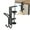 B, variant on Homesteed Metal Headphone Holder for Desk Adjustable Gaming Headset Stand Under Desk Storage Hook Hanger for Bags Cables Keys Color A