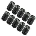 thumbnail image 4 of Tire Stem Valve , 10 Pieces Cool Design Dustproof Wheel Valve Covers  For SUVs Bikes Trucks Motorcycles Black, 4 of 8