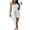 White, variant on Women's Sexy Elegant Sequins Mesh See Through Glitter One Shoulder Bodycon Birthday Party Club Night Mini Dress