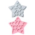 thumbnail image 1 of Molde De Silicona Para Hornear Molde De Postre Resistente A Altas Y Bajas Temperaturas Molde De Caramelo De Cerdo Estrella De Cinco Puntas Para Panadería Casera 2 Uds Advancent HA018438-00, 1 of 7