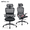 Black, variant on SIHOO B100 Se Office Chair, Deak Chairs with Cotton Seat & Dual-Back , 2D Headrest & Flip-up Armrest, Comfort Mesh Ergonomic Chair for Home Office, Teen, 300lbs, Gray