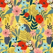 Laila Floral Pattern Premium Roll Gift Wrap Wrapping Paper