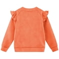 thumbnail image 5 of Vestido de verano para niña con estampado de flores de Pascua, manga corta, bolsillos con volantes y cuello redondo, top de poliéster, 5 of 5