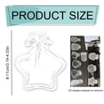 thumbnail image 3 of 40PCS Transparent Dried Flower Bookmarks DIY Kit – Clear Pressed Flower Bookmark Blanks for Crafts, Journaling – Cute Bookmark Set for Book Lovers, Students, DIY Enthusiasts – Creative Gift Idea, 3 of 5