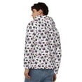 thumbnail image 4 of Kdxio Music Player Print Men Hoodies Casual Hoodies for Men with Zip Pockets Full Zip Long Sleeve Sweatshirt Sports Hooded Jacket-3X-Large, 4 of 5