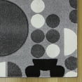 thumbnail image 6 of Disney Bravo Mickey Mouse Spheres Modern Geometric Gray Indoor Area Rug, 8x10, 6 of 9