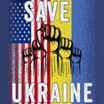 thumbnail image 2 of CafePress - Save Ukraine! America Supports U Maternity T Shirt - Maternity Dark T-Shirt, 2 of 3