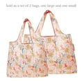 thumbnail image 3 of Wrapables Large & Small Foldable Tote Nylon Reusable Grocery Bags, Set of 2, Fantastic Creatures, 3 of 5