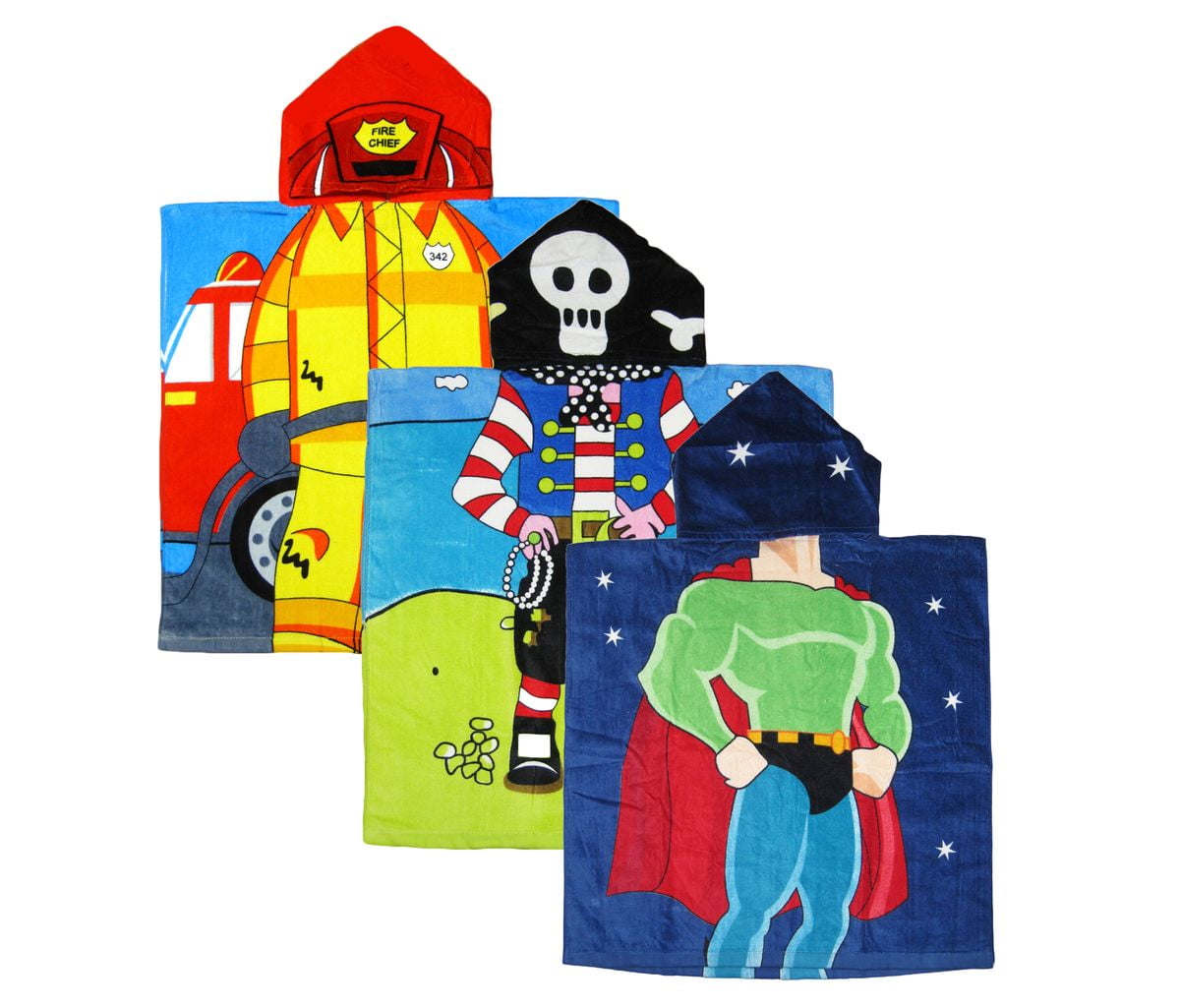 Mozlly Value Pack Kreative Kids Bath Super Hero AND Fireman AND