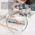 thumbnail image 4 of Naiovety Soporte para tapa de olla, organizador de cocina, soporte para vajilla, estante de organización, encimera, utensilios de cocina de Cocina y Comedor Blanco, 4 of 6