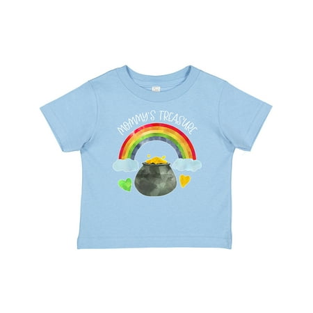 

Inktastic Mommy s Treasure St. Patrick s Day Rainbow and Gold Gift Baby Boy or Baby Girl T-Shirt