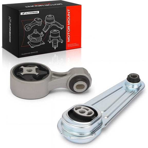 A-Premium Engine Torque Strut Mount Kit Compatible with Nissan Rogue 2014-2019 2.5L, 2-PC Set, Replace# 113504BA0A, 113604BA0B