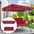 thumbnail image 1 of JUNWELL Housse de Remplacement pour Balancelle Extérieure 3 Places Imperméable et anti-UV + Housse de Chaise pour Patio, Pelouse, Jardin, 1 of 4