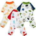 thumbnail image 4 of Dog Clothes, Cute Soft Cotton Dog Jumpsuits  for Small Medium Dogs M, 4 of 8