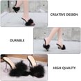 thumbnail image 2 of 1 par de sandalias delicadas y elegantes con tacones de aguja para mujer, zapatos casuales de moda para mujer, 2 of 6