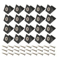 100pcs 45 Degree Angle Code Drawer Wedges Bracket for Drawer Repair Kit Reinforcement