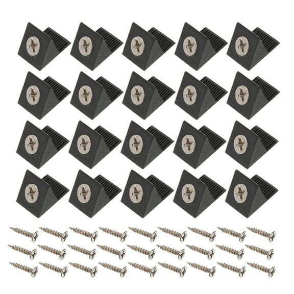 100pcs 45 Degree Angle Code Drawer Wedges Bracket for Drawer Repair Kit Reinforcement