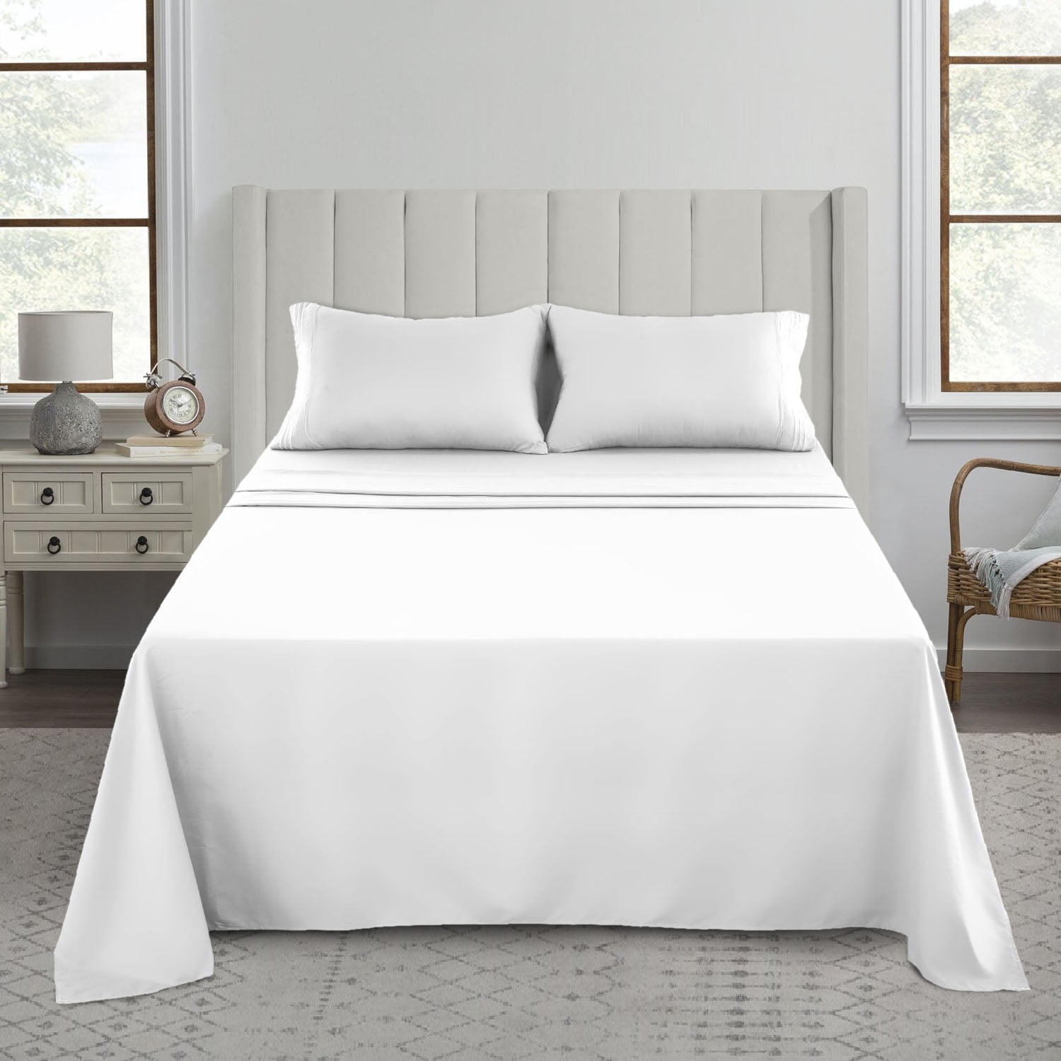 Microfiber Deep Pocket Bed Sheet Set 