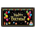 thumbnail image 1 of Coloridos accesorios de diseño de cumpleaños, pancarta de tela de fondo, 1 of 5