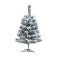 thumbnail image 4 of KLKCMS Snow Flocked Christmas Tree Decorative Holiday Décor for Cafe Indoor Holiday 45cm, 4 of 9