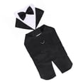 thumbnail image 3 of EeaseMX Camisa formal de boda para perro, esmoquin de algodón, traje de moda para mascota para cosplay, boda, 3 of 8