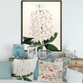thumbnail image 2 of Designart 'Ancient White Orchid III' Traditional Framed Canvas Wall Art Print, 2 of 5