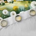 thumbnail image 4 of Manfei Watercolor Dandelion Black Out Curtains for Kids, Rustic Farmhouse Cabin Curtains Pack of 2 (42x63 Each), Countryside Bedroom Curtains, Window Curtains Room Decor, 4 of 6