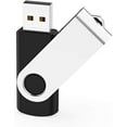 thumbnail image 1 of shiyou-64GB USB Flash Drive USB Stick,USB 2.0 Memory Stick Swivel Thumb Drive 64G USB Drive Metal Cap Thumb Drive with LED Light, Black USB Key for Data Storage/Computer/PC/Laptop, 1 of 4