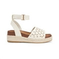 thumbnail image 7 of DREAM PAIRS Girls Flatform Wedge Open Toe Espadrille Sandals with Buckle Ankle Strap for Little Kid/Big Kid, 7 of 7