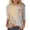 Mulitcolor#06, variant on JTZGDY Boho Floral Tops for Women Plus Size Trendy Fall 3/4 Length Sleeve Crewneck Printed T-Shirts Loose Lightweight Dressy Casual Graphic Tunic Blouse