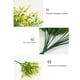 thumbnail image 3 of Moyic 8X Flores artificiales Plantas falsas Ramo de imitación de plástico simulado Interior Exterior Decorativo para la ventana de la Decoración Rojo púrpura, 3 of 6
