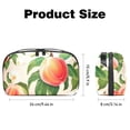 thumbnail image 5 of Peach Travel Organizer, Electronic Organizer Travel Case, Cord and Cable Organizer, Power Cord Organizer Travel - Oxford Fabric Waterproof Digital Gadget Bag, 5.9x9.44x3.14 in, 5 of 6