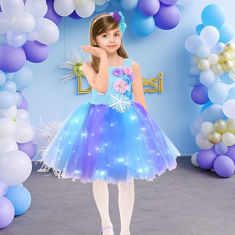 Ymyiu Tutu Dresses for Toddler Girls Toddler Baby Girls Shiny Butterfly Tutu  Dress Princess Birthday Party Pageant Flower Girl Wedding V-Backless Dresses  1T 2T(Blue, 1-2 Years) - Walmart.com