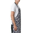 thumbnail image 3 of Picia Daisies Flowers Waterproof Apron for Unisex Adult - Adjustable Bib Apron with Pockets, Ideal for Cooking, Gardening, Painting, and Household Chores, 3 of 9