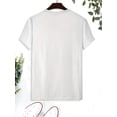 thumbnail image 3 of Camiseta con estampado de pato con gafas y bufanda, camisetas para hombre, camiseta informal de manga corta para verano, primavera y otoño, camisetas de ocio., 3 of 4