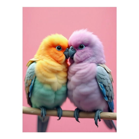 Diamond Art Kit for Adults, Cute Bird Print No.192 Diamond Painting for Adults Beginners, 5D DIY Diamond Art Painting Kits, Colorful Diamond Painting Craft for Home Decor 12x16