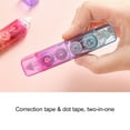 thumbnail image 6 of Gradient Color Correction Tape 2 in 1 White Out Tape and Adhesive Roller Scrapbooking Tape Double Head Correction Tape, 6 of 11