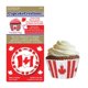 thumbnail image 1 of Cupcake Creations - Moldes para tazas para hornear con bandera canadiense, 32 unidades 0 SI8843, 1 of 2