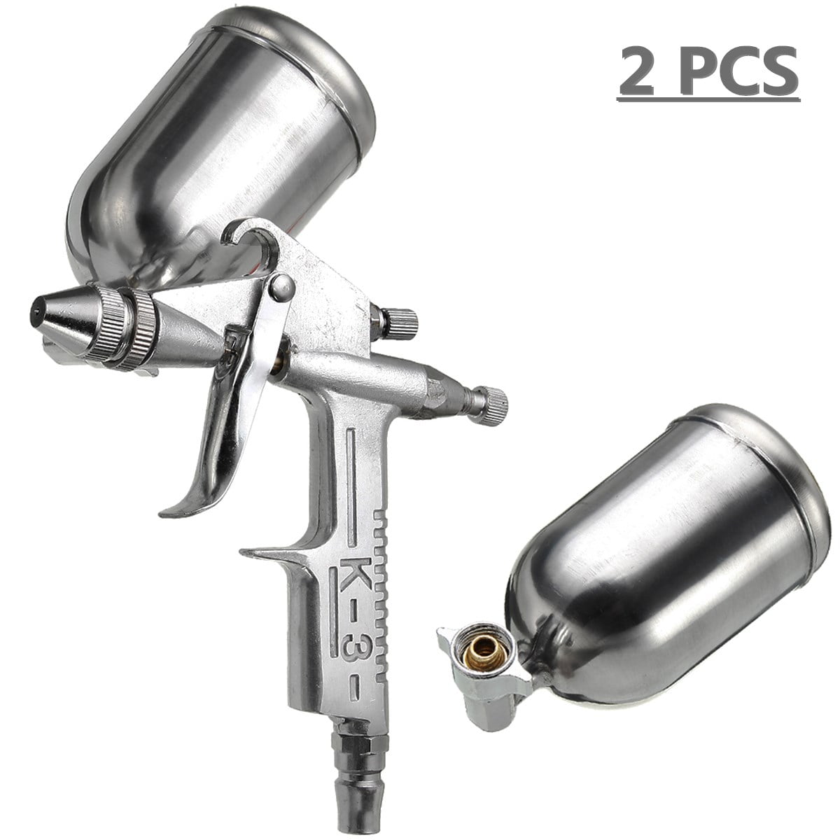 2 PCS J PRO GRAVITY FEED Mini Air PAINT Spray Art Supplies Sprayer