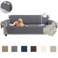 thumbnail image 5 of Sanmadrola Sofa Cover 100% Waterproof Couch Slipcovers Washable Non-Slip Furniture Protector with Pockets/Elastic Straps/Silicone Backing for Kids Pets Dogs, Gray, Oversized Sofa, 5 of 9