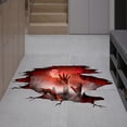 thumbnail image 1 of SZTXJ Scary Halloween Floor 11.8"35.4" Wall Stickers 3D Ghost Floor Decals Art Decorations, Red Moon Spiderweb Zombie Wall Floor Stickers Ghost Hands, 1 of 5
