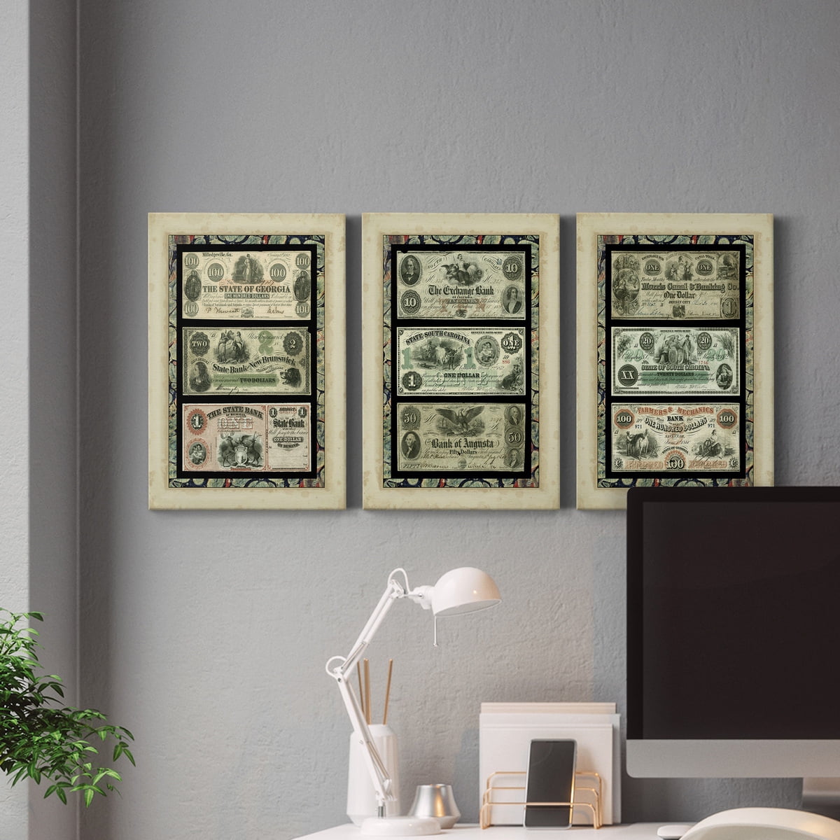 Money, Money, Money I Premium Gallery Wrapped Canvas - Ready to Hang - 8 x 12 Each
