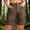 *Coffee, variant on Women's High Waisted Cargo Shorts, Casual Active Shorts with Pockets Red,Women's Plus M