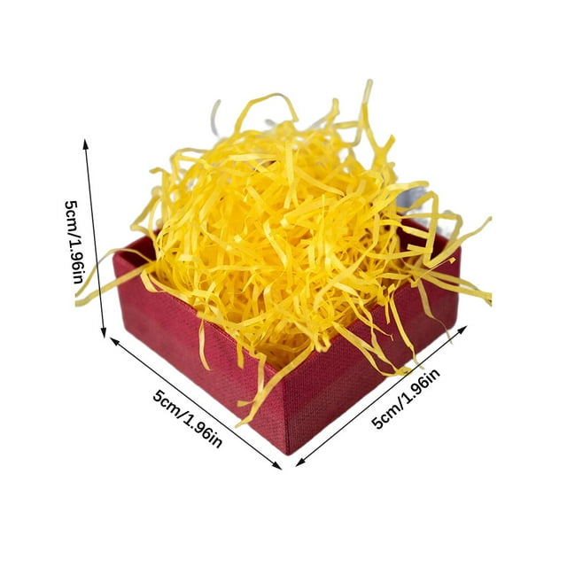 Crinkle Paper Raffia Shreds Colorful Boxes Filling Material Convenient Portable Raffia Shreds DIY Packaging Confetti Wedding Party Greeting Tissue Accessories Gray