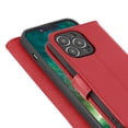 thumbnail image 3 of Compatible with iPhone 14 Pro Wallet Case Genuine Leather Flip RFID Blocking Kickstand Folding Case-Red, 3 of 6