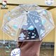 thumbnail image 1 of Sanrio Cinnamoroll paraguas transparente plegable, Paraguas automático, Hello Kitty, regalo2665, 1 of 5