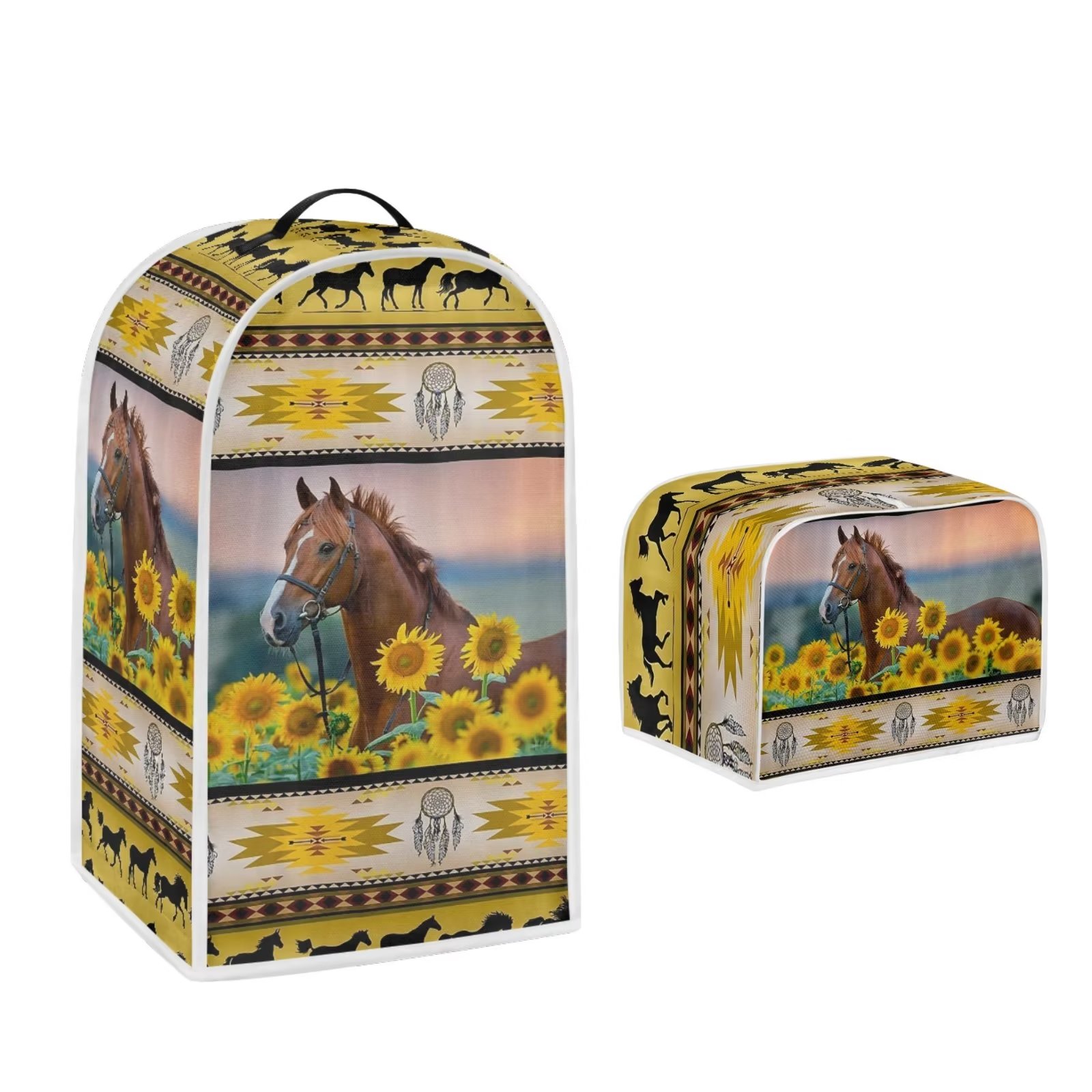 NETILGEN Abstract Dream Catcher Blender Covers for Kitchen Blender