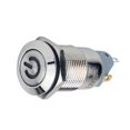 thumbnail image 4 of Interruptor de botón pulsador cvamiento a prueba de vandalismo ligero de alimentación 12 V encendido / apagado 12 mm Soledad Interruptor de botón pulsador de metal, 4 of 8
