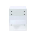 thumbnail image 5 of Milan Barry Collection Gloss White Wood & Acrylic Lamp Table with Drawer, 5 of 7