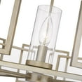 thumbnail image 4 of Golden Lighting Marco 8-light Chandelier in Matte Black, 4 of 10